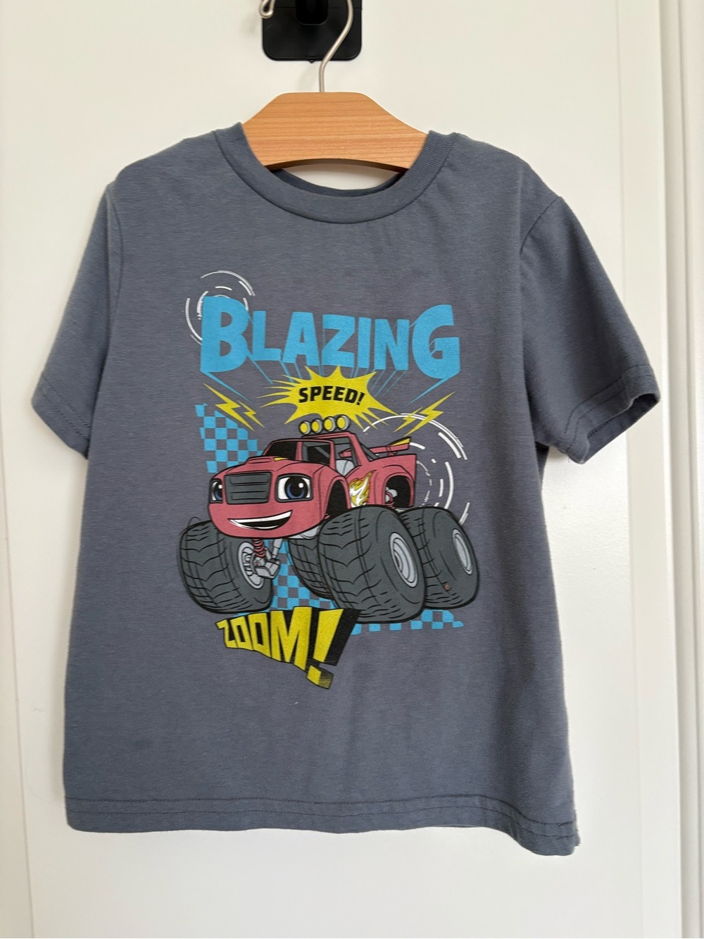 jumping beans Gray 'Blazing Speed' Monster Truck Tee